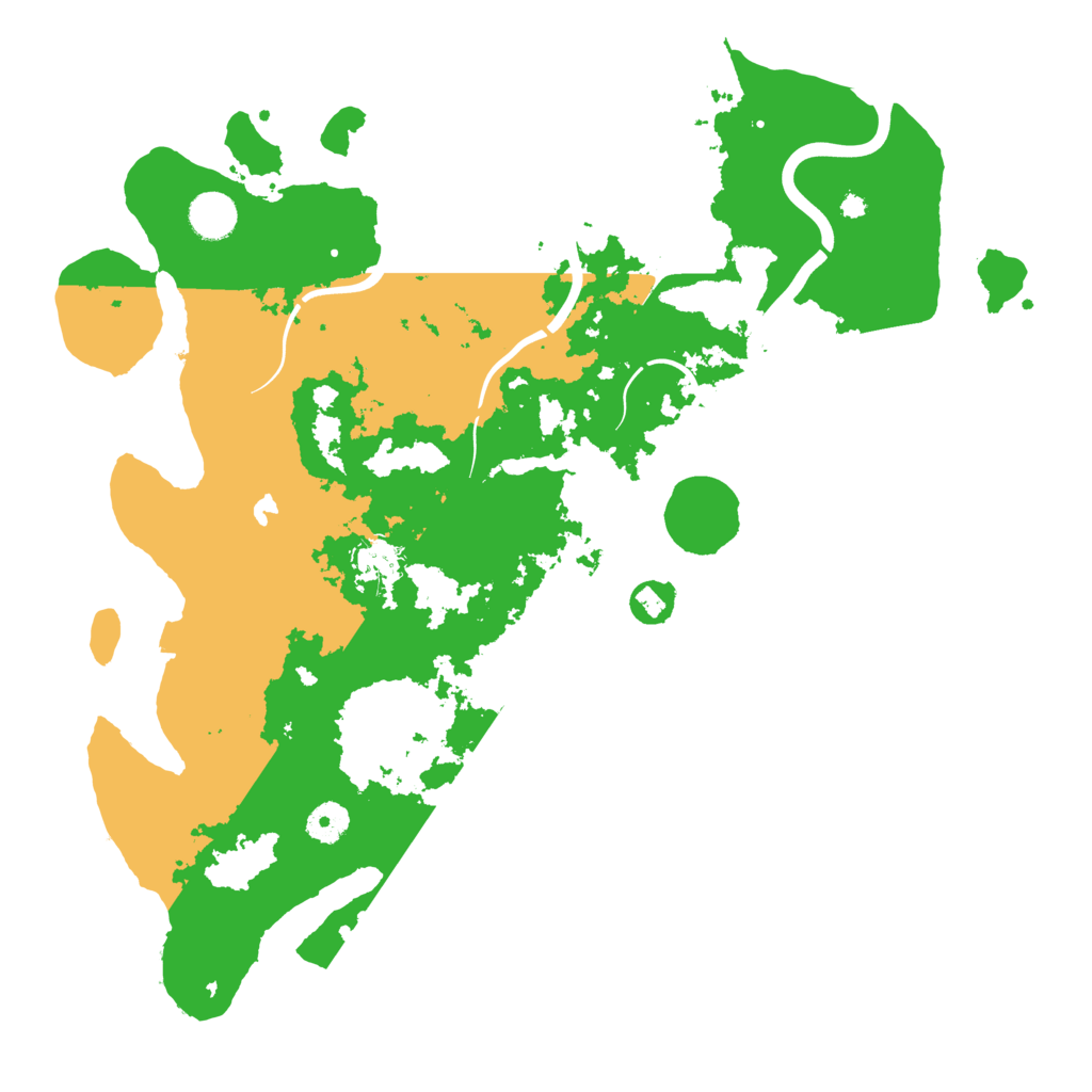 Biome Rust Map: Procedural Map, Size: 4000, Seed: 628503
