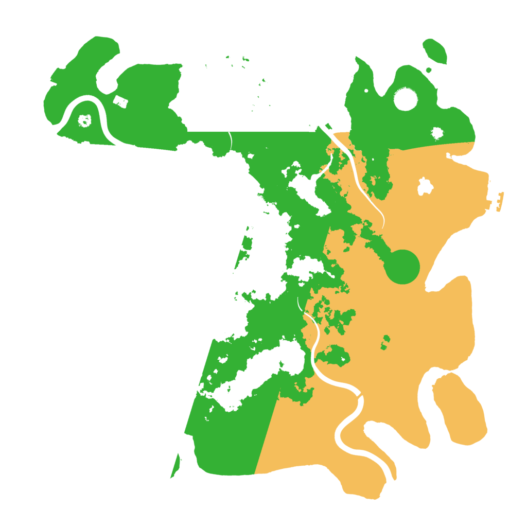 Biome Rust Map: Procedural Map, Size: 4000, Seed: 632159