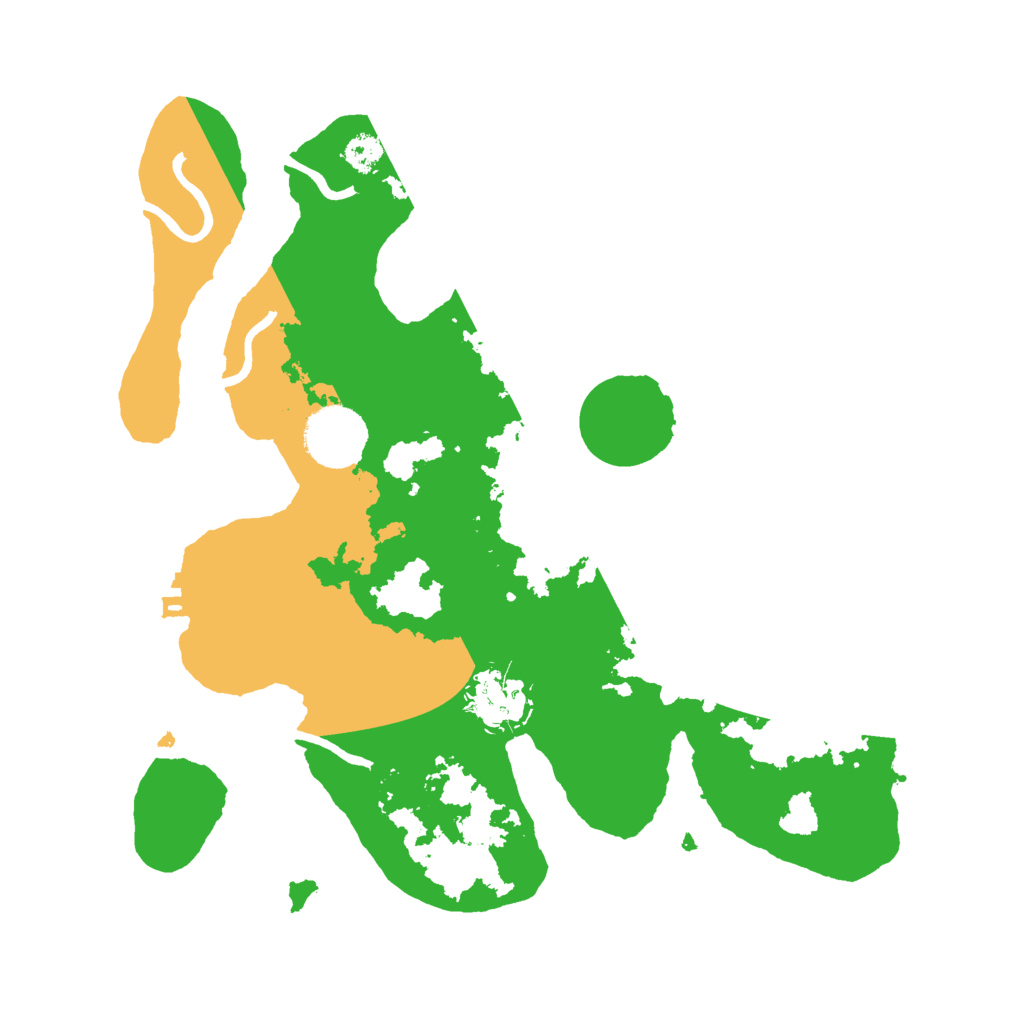 Biome Rust Map: Procedural Map, Size: 3000, Seed: 896772673