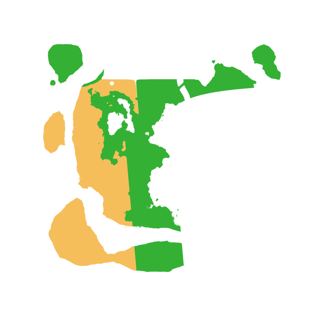 Biome Rust Map: Procedural Map, Size: 2250, Seed: 366087386
