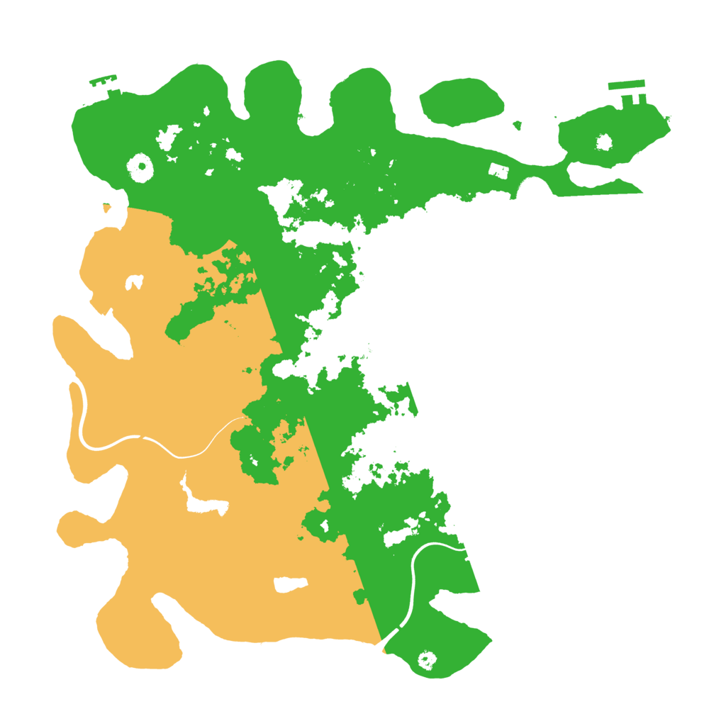 Biome Rust Map: Procedural Map, Size: 4000, Seed: 452963