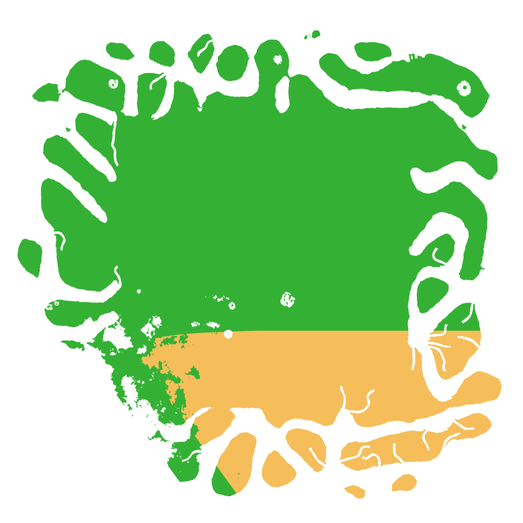 Biome Rust Map: Procedural Map, Size: 5500, Seed: 6969