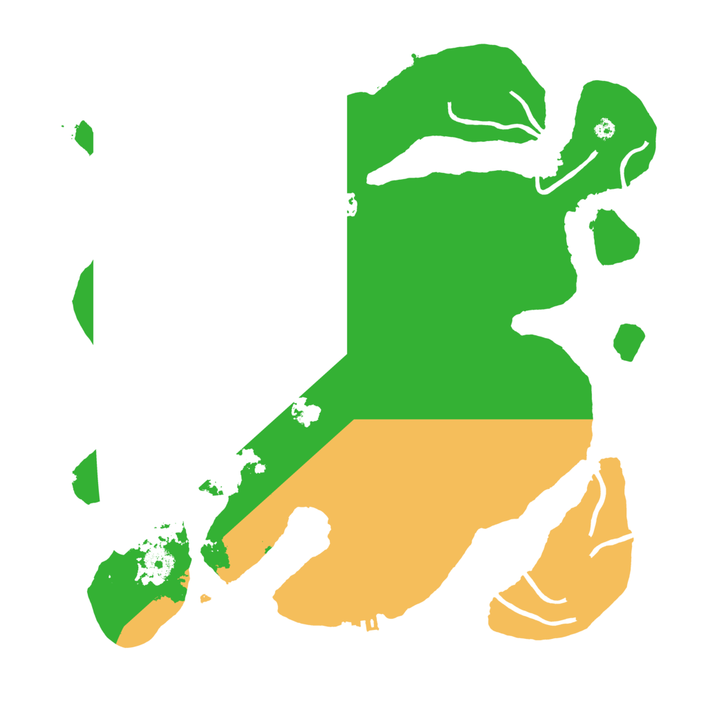 Biome Rust Map: Procedural Map, Size: 3550, Seed: 606398