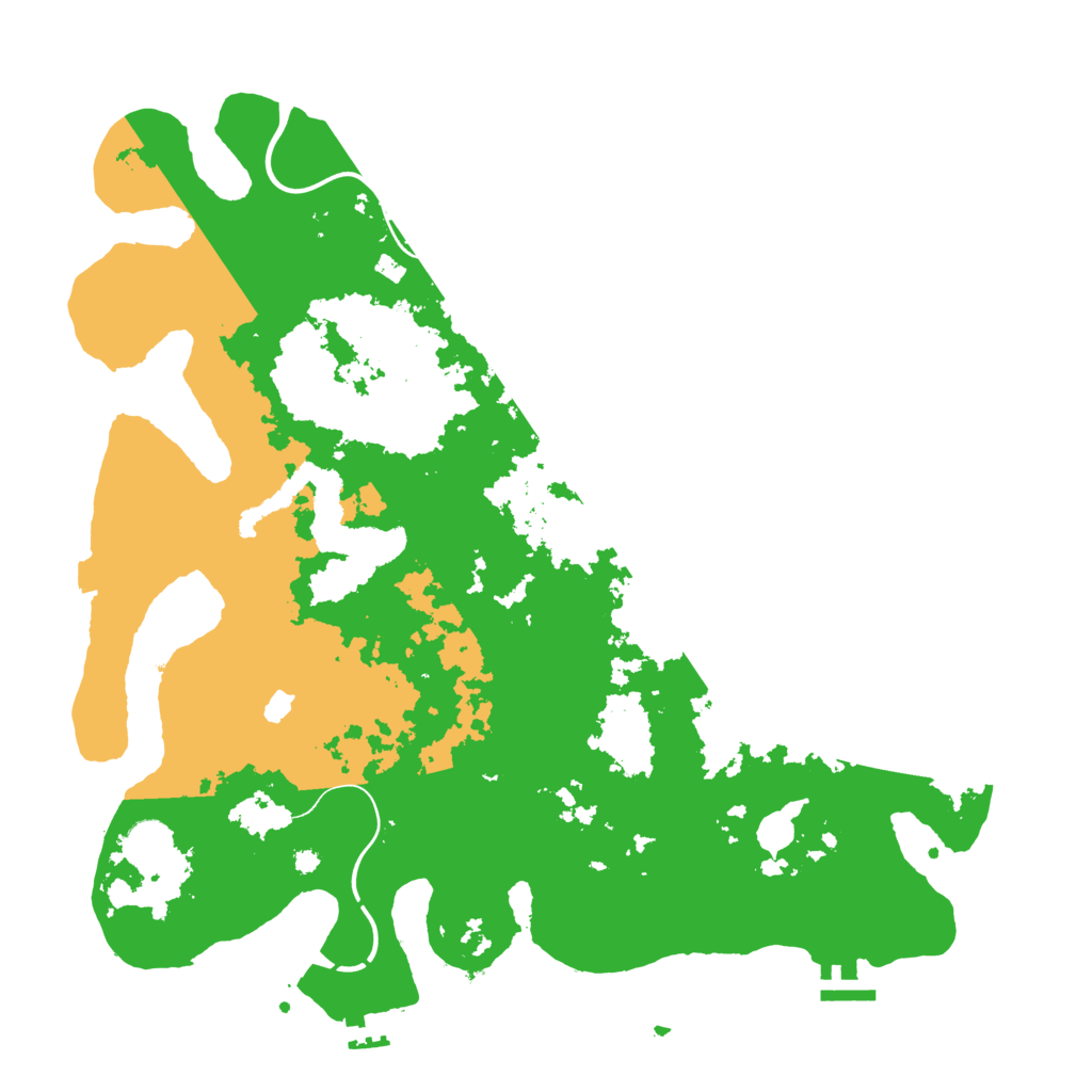 Biome Rust Map: Procedural Map, Size: 4000, Seed: 127330