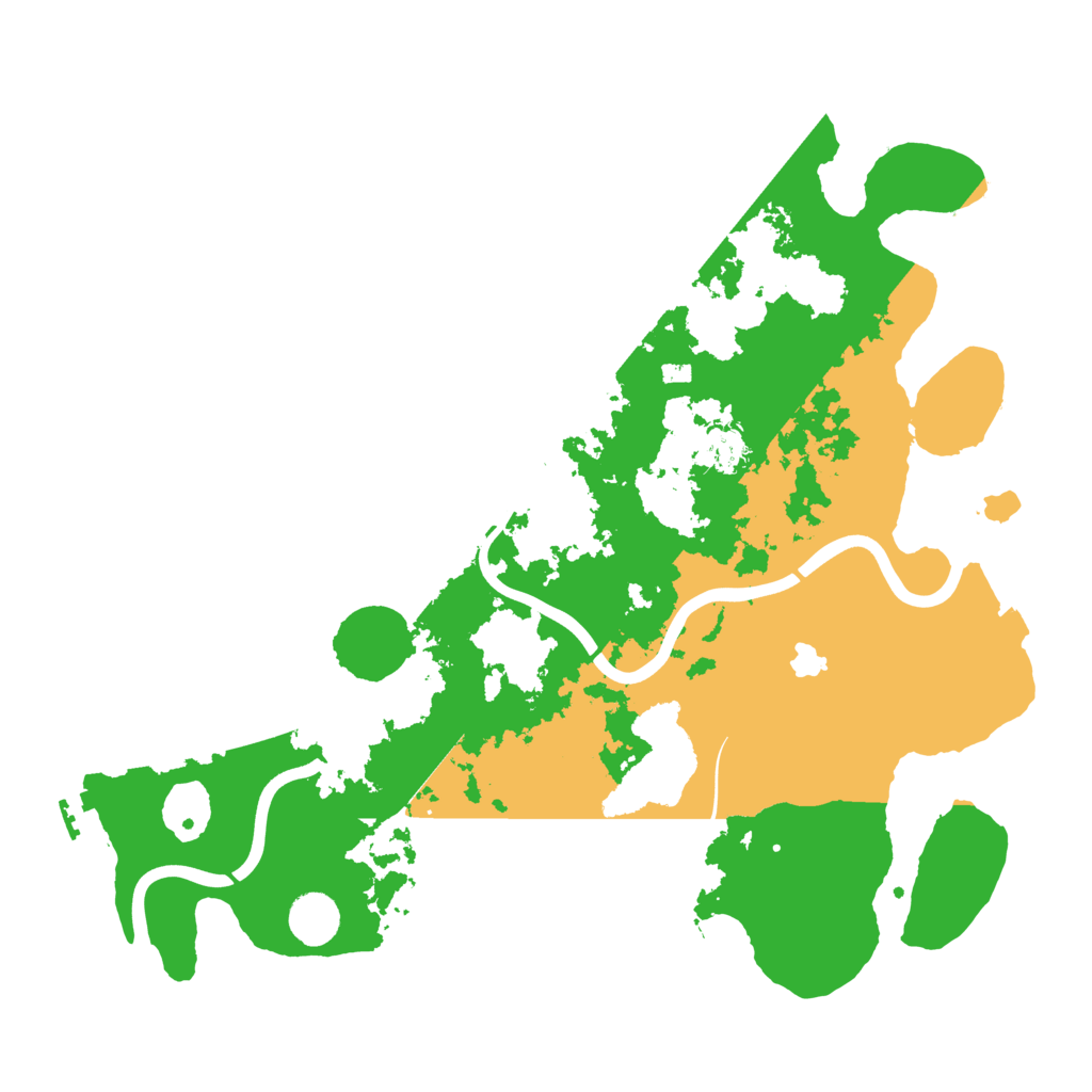 Biome Rust Map: Procedural Map, Size: 4000, Seed: 510309