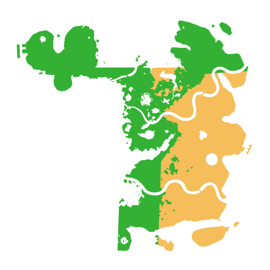 Biome Rust Map: Procedural Map, Size: 4000, Seed: 737769