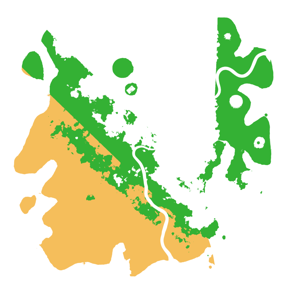 Biome Rust Map: Procedural Map, Size: 3950, Seed: 1760809004