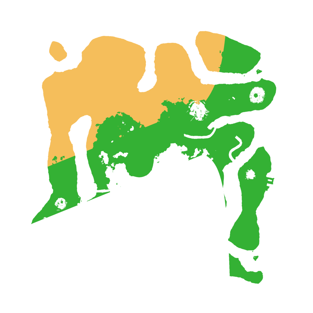 Biome Rust Map: Procedural Map, Size: 3000, Seed: 1444805780