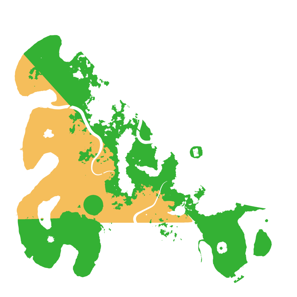 Biome Rust Map: Procedural Map, Size: 4000, Seed: 849550