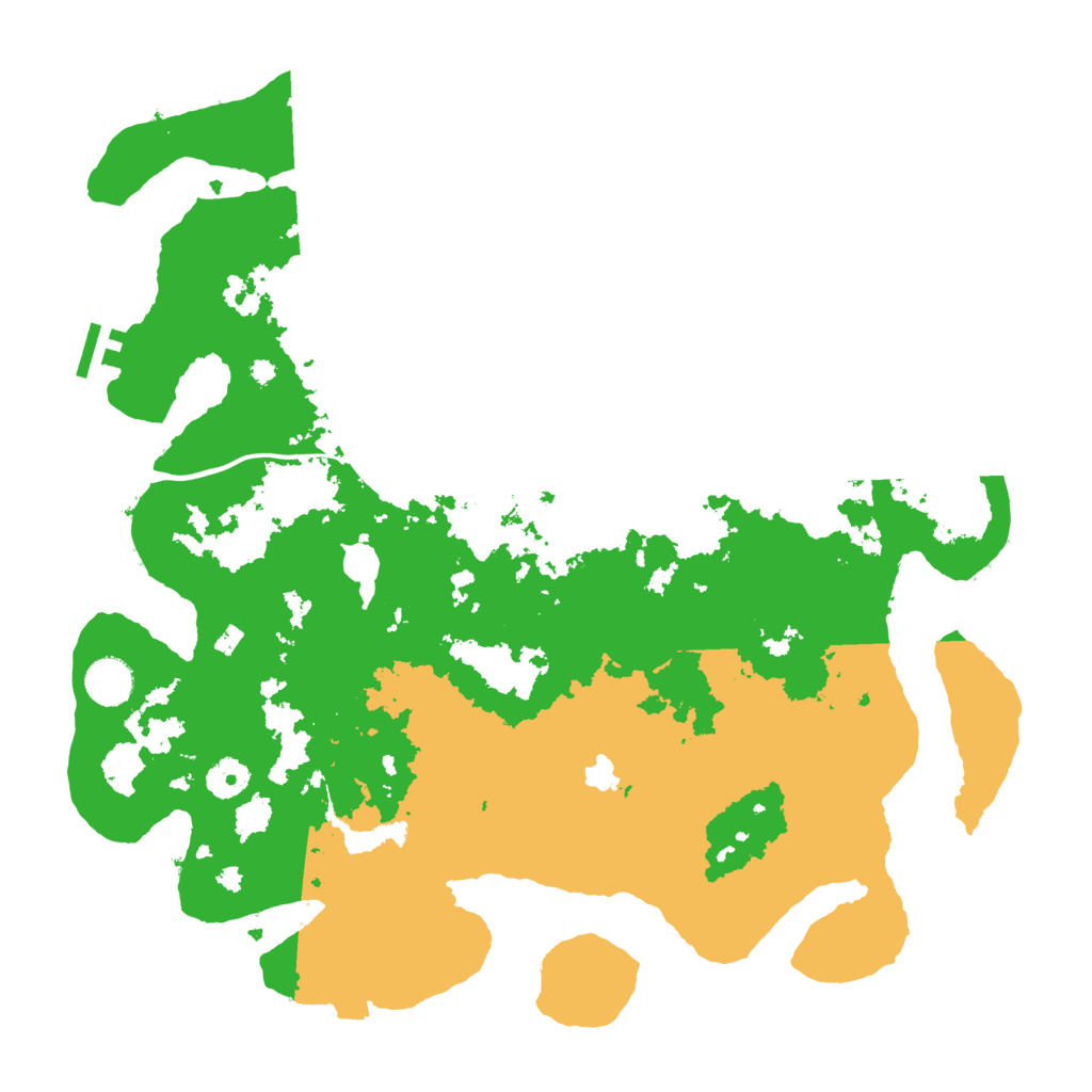 Biome Rust Map: Procedural Map, Size: 4000, Seed: 449572