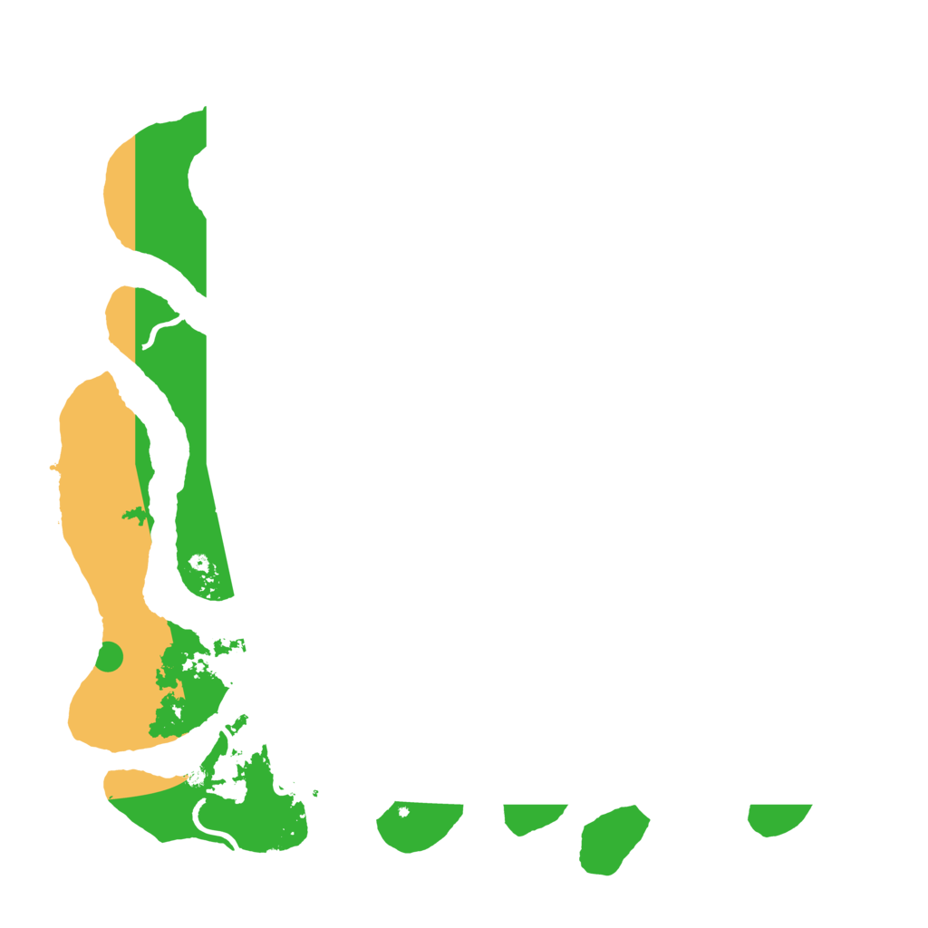 Biome Rust Map: Procedural Map, Size: 4000, Seed: 676926