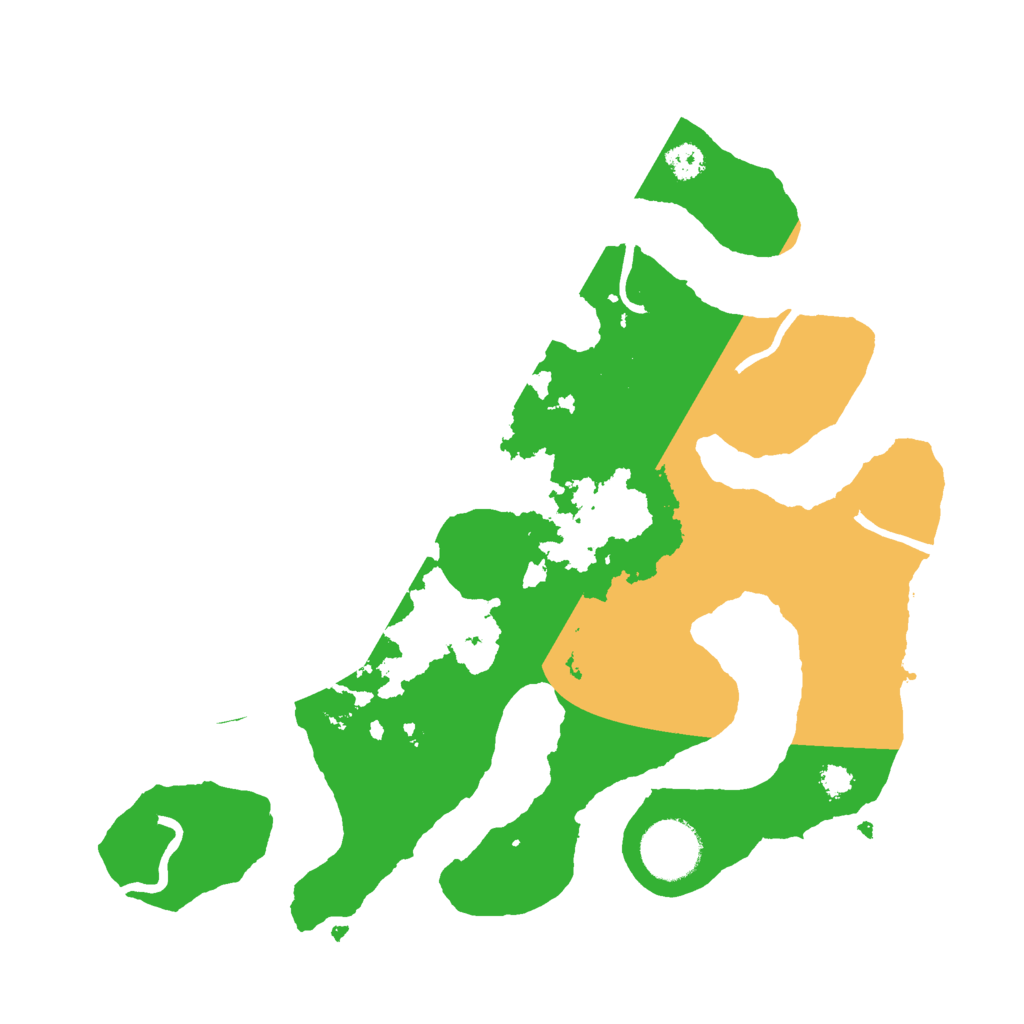 Biome Rust Map: Procedural Map, Size: 3000, Seed: 931847