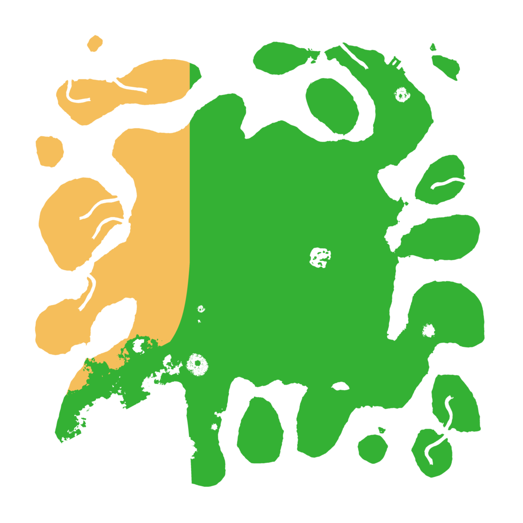 Biome Rust Map: Procedural Map, Size: 3700, Seed: 654874