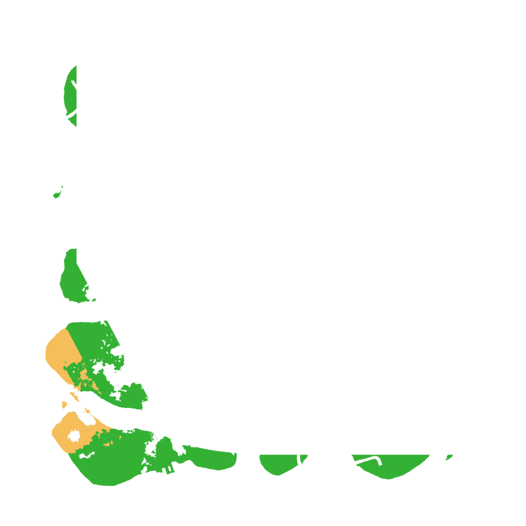 Biome Rust Map: Procedural Map, Size: 4000, Seed: 138411