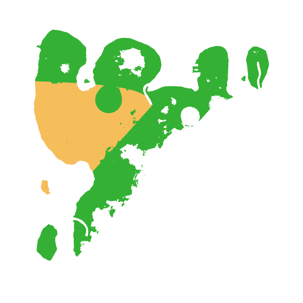 Biome Rust Map: Procedural Map, Size: 3000, Seed: 175548