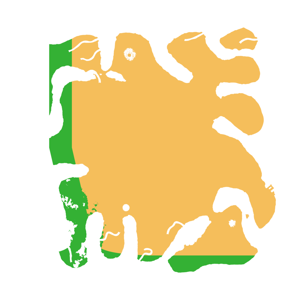 Biome Rust Map: Procedural Map, Size: 3700, Seed: 775580195