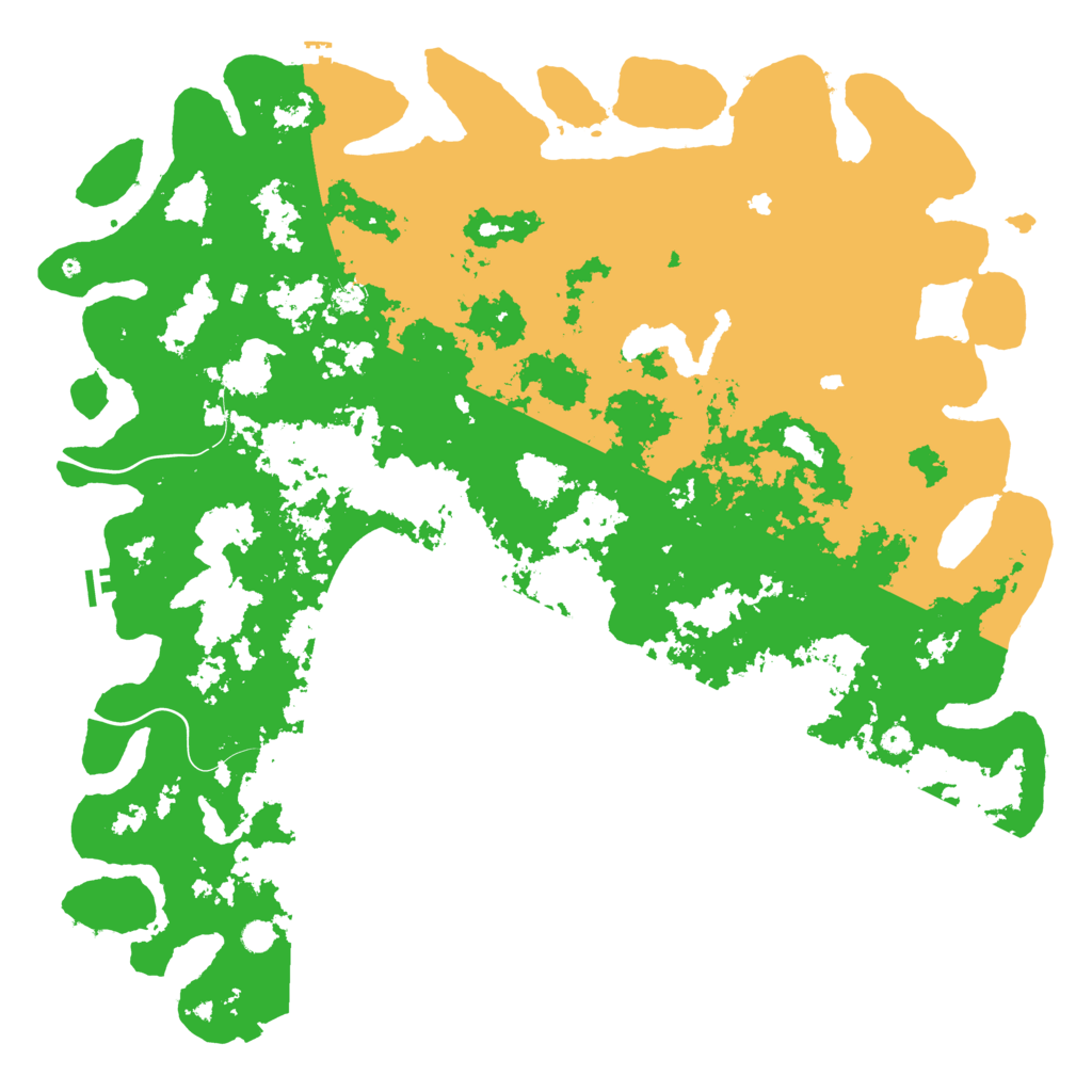 Biome Rust Map: Procedural Map, Size: 6000, Seed: 182