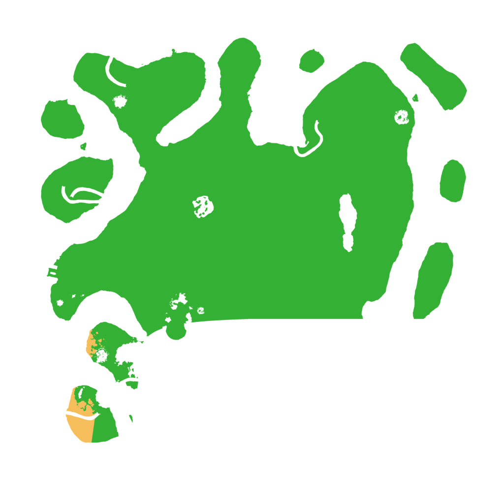 Biome Rust Map: Procedural Map, Size: 3550, Seed: 307293