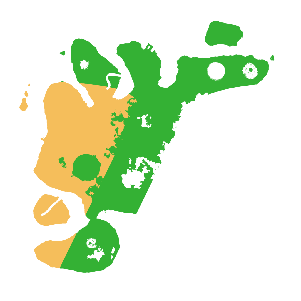 Biome Rust Map: Procedural Map, Size: 3000, Seed: 986923