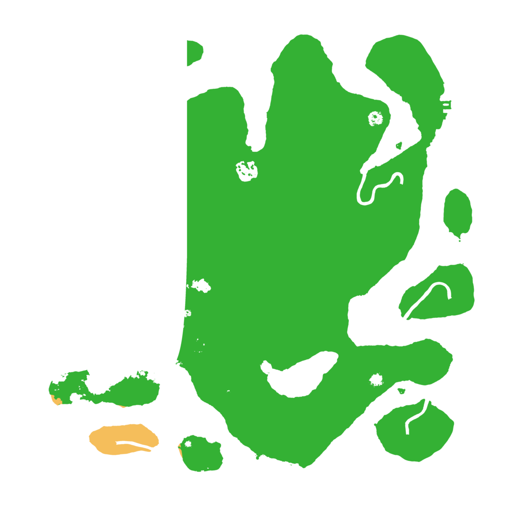 Biome Rust Map: Procedural Map, Size: 3550, Seed: 578714