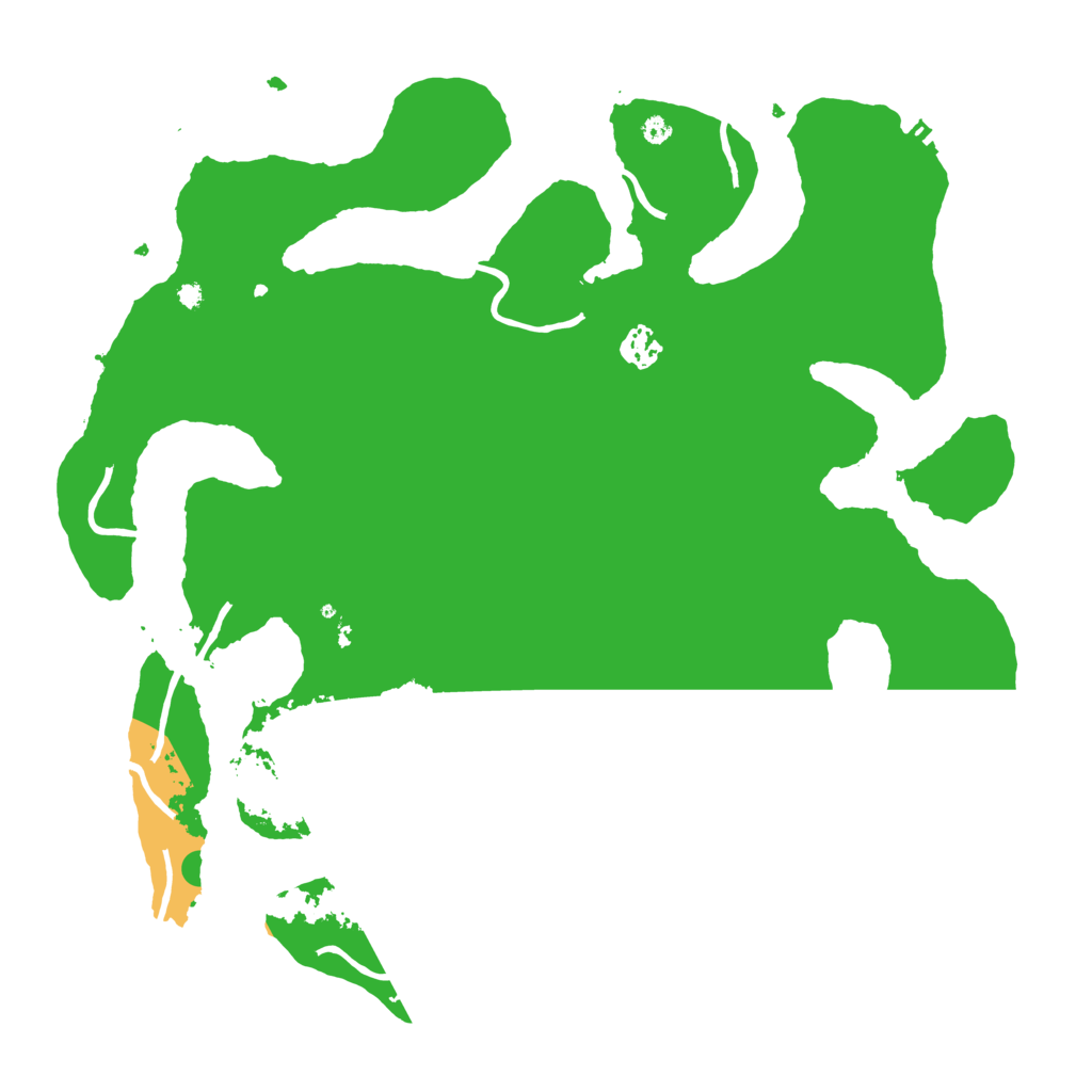 Biome Rust Map: Procedural Map, Size: 4000, Seed: 603522