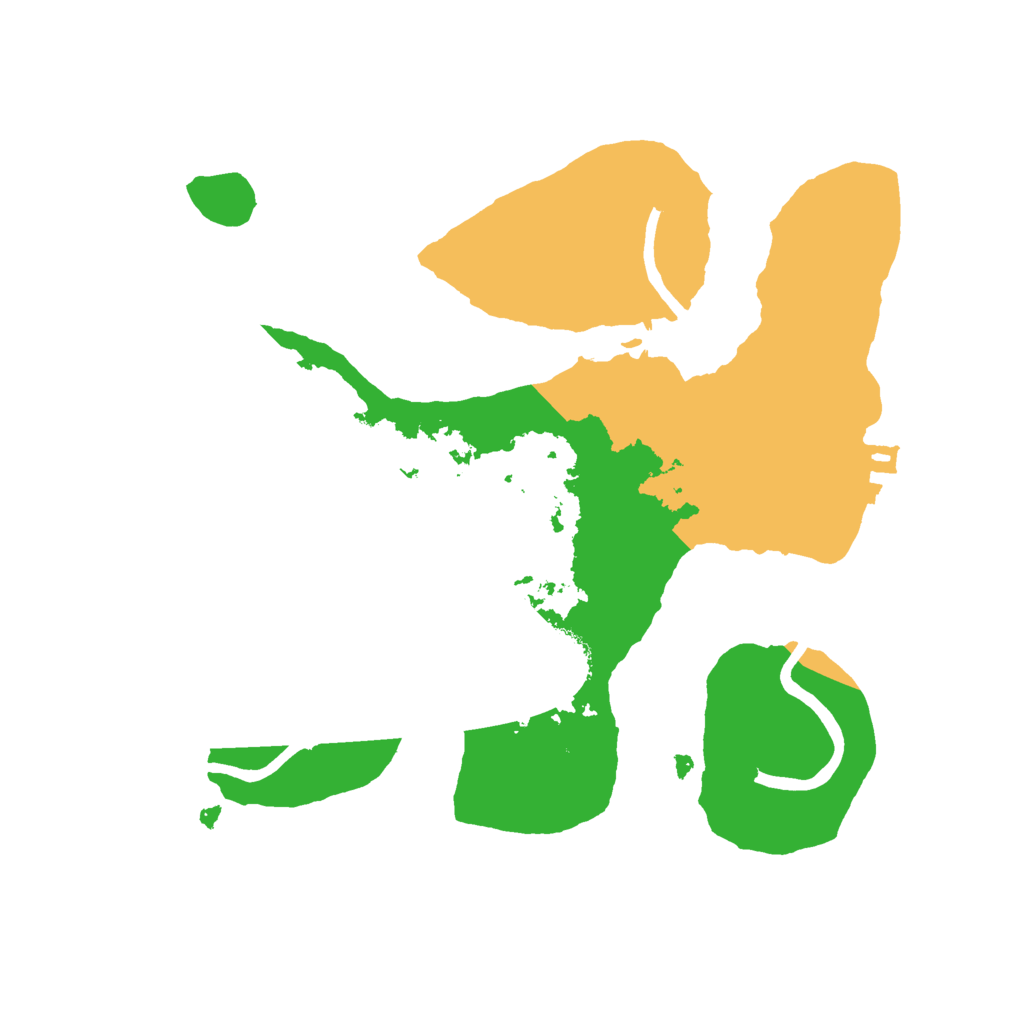 Biome Rust Map: Procedural Map, Size: 2250, Seed: 20220123