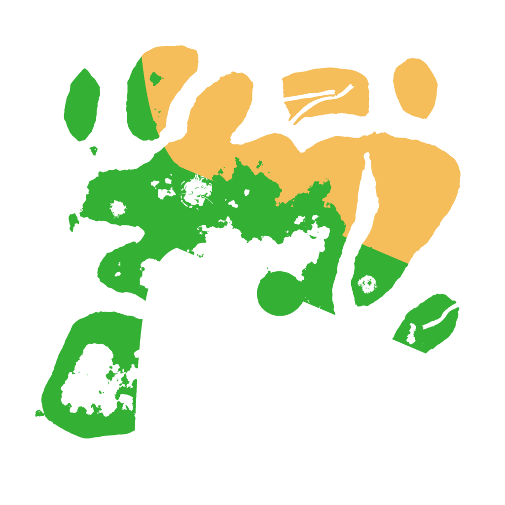 Biome Rust Map: Procedural Map, Size: 3000, Seed: 131006