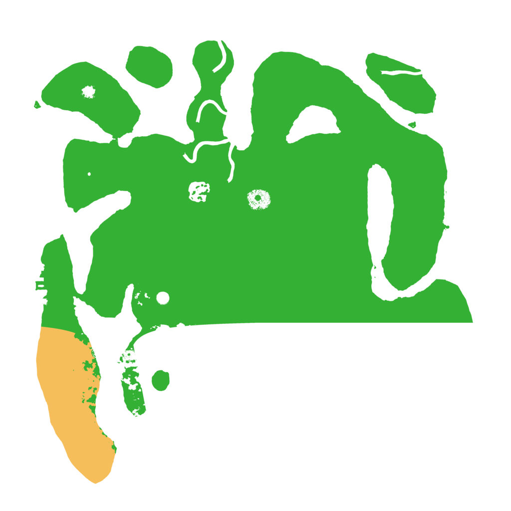 Biome Rust Map: Procedural Map, Size: 3500, Seed: 1225010099