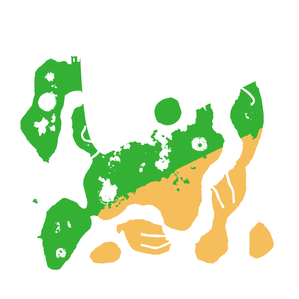 Biome Rust Map: Procedural Map, Size: 3000, Seed: 1425896854