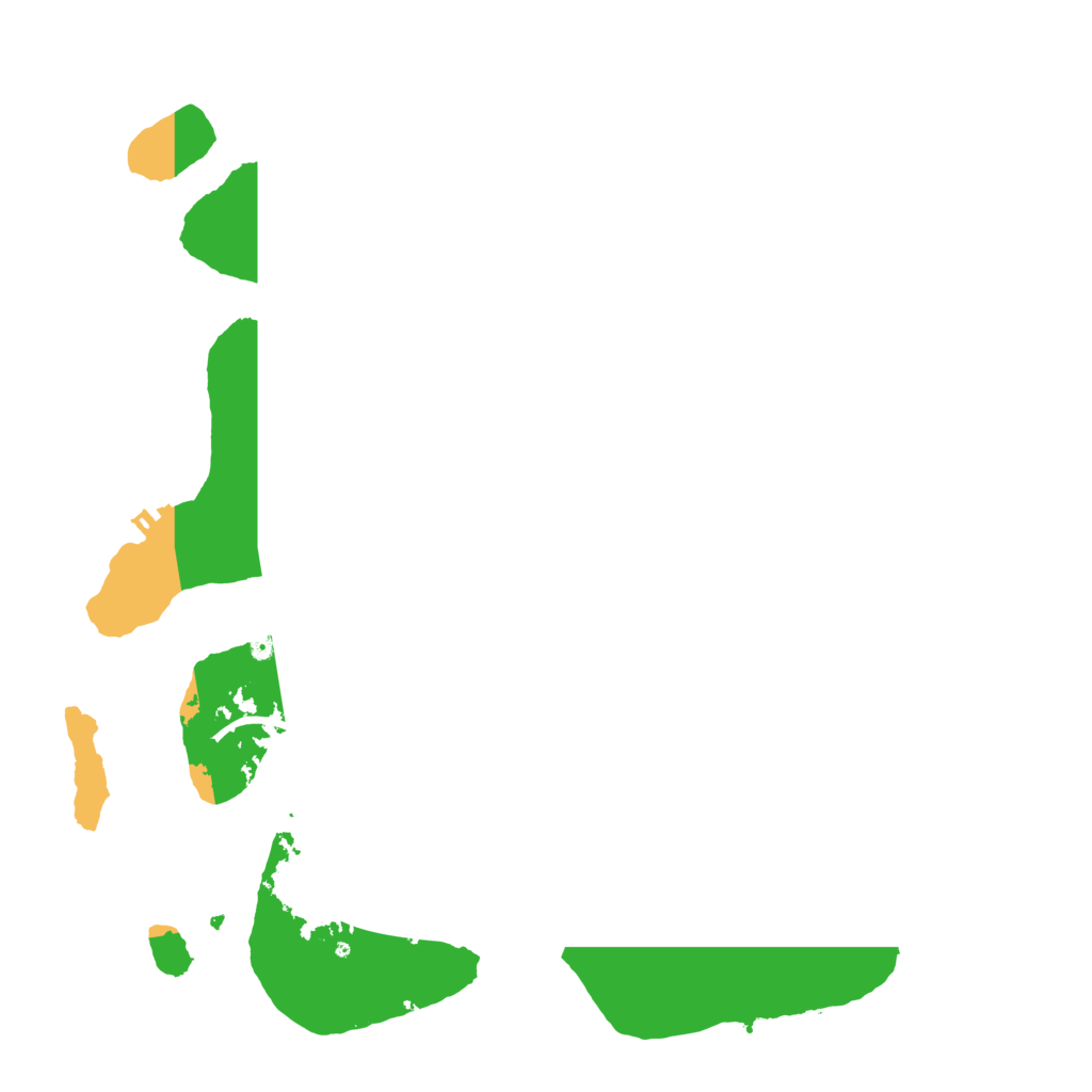 Biome Rust Map: Procedural Map, Size: 3600, Seed: 68