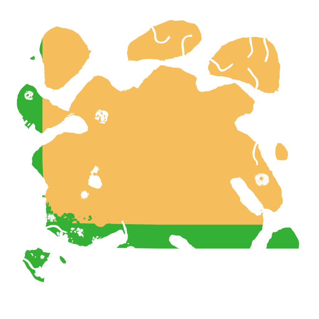 Biome Rust Map: Procedural Map, Size: 3550, Seed: 884020