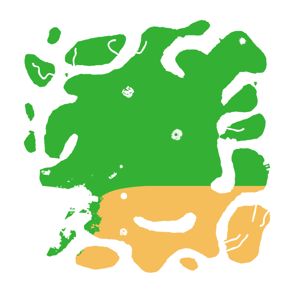 Biome Rust Map: Procedural Map, Size: 4000, Seed: 324445