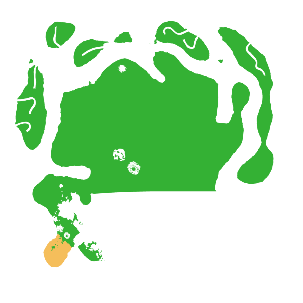 Biome Rust Map: Procedural Map, Size: 3550, Seed: 494665