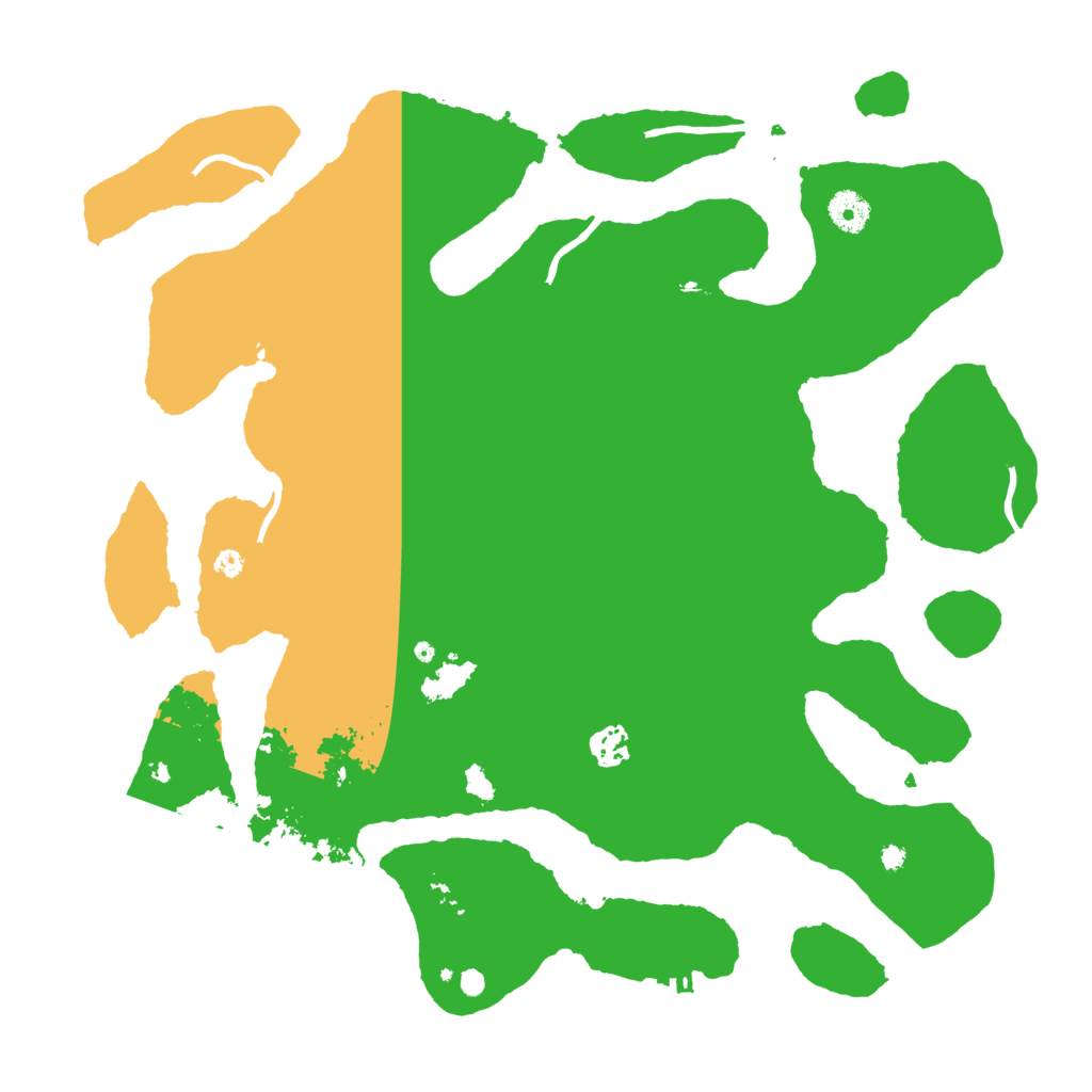 Biome Rust Map: Procedural Map, Size: 4000, Seed: 999726