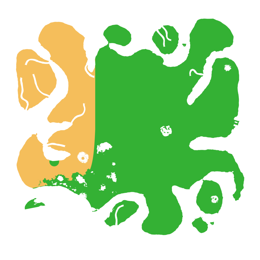 Biome Rust Map: Procedural Map, Size: 3550, Seed: 274983