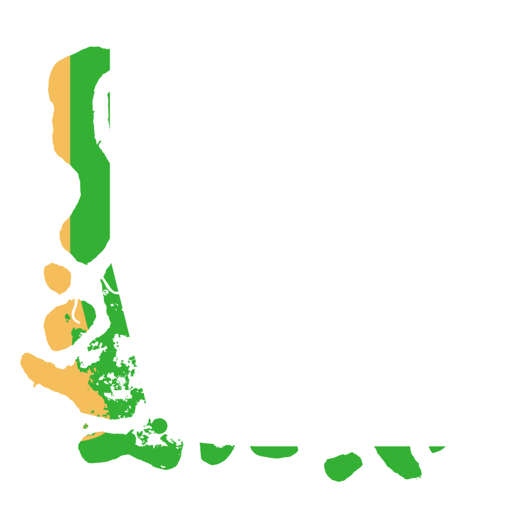 Biome Rust Map: Procedural Map, Size: 4444, Seed: 898438