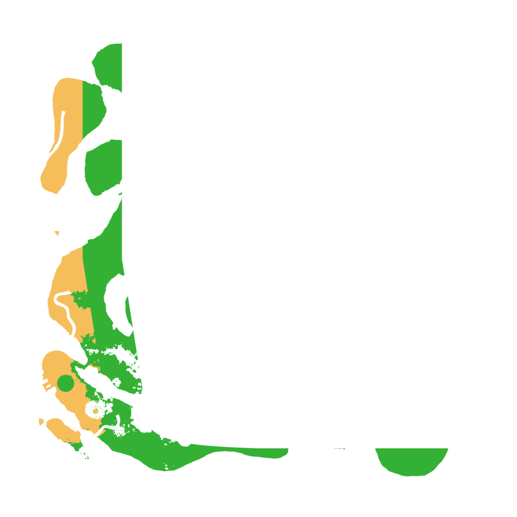 Biome Rust Map: Procedural Map, Size: 4000, Seed: 12123456