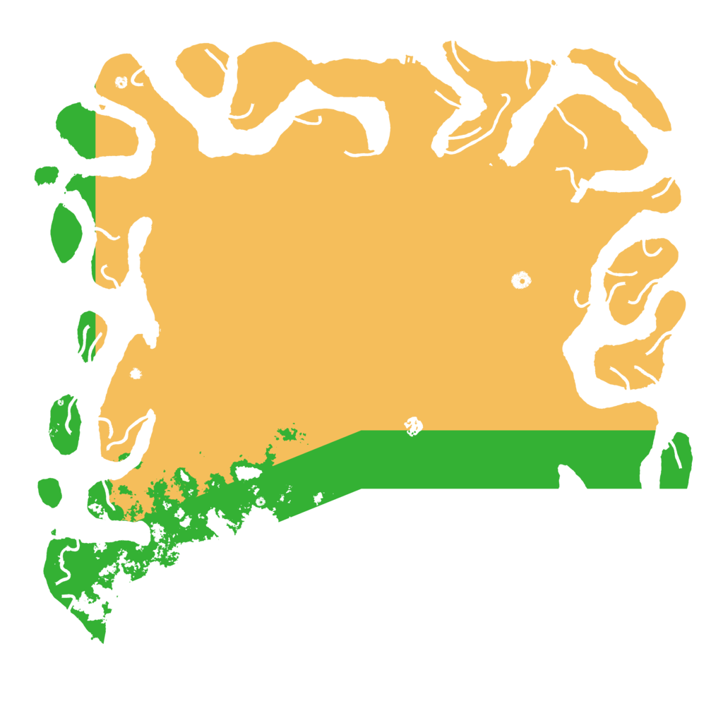 Biome Rust Map: Procedural Map, Size: 6000, Seed: 89481091