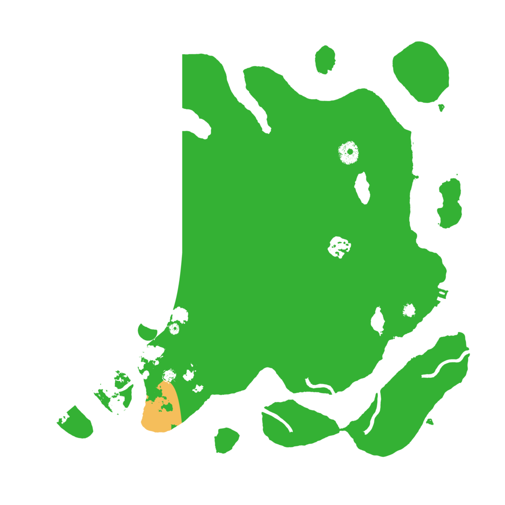 Biome Rust Map: Procedural Map, Size: 3550, Seed: 572261