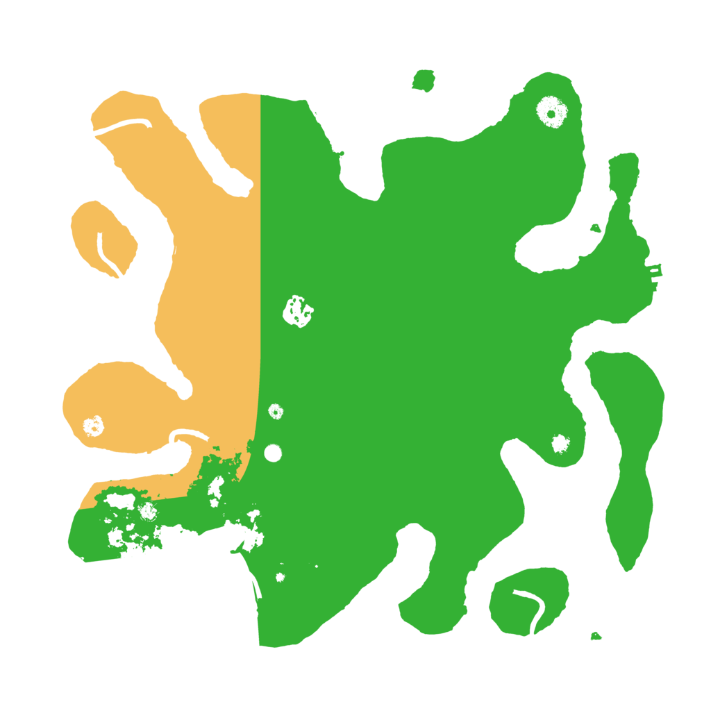 Biome Rust Map: Procedural Map, Size: 3550, Seed: 701885