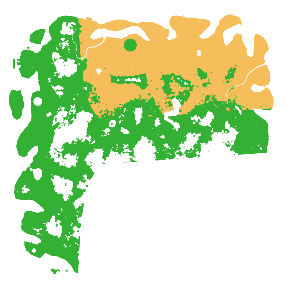 Biome Rust Map: Procedural Map, Size: 6000, Seed: 26994