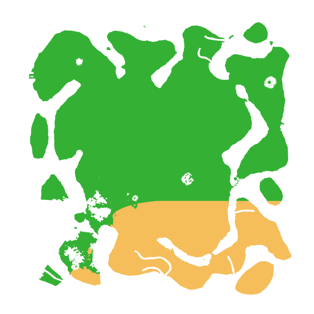 Biome Rust Map: Procedural Map, Size: 4000, Seed: 7455