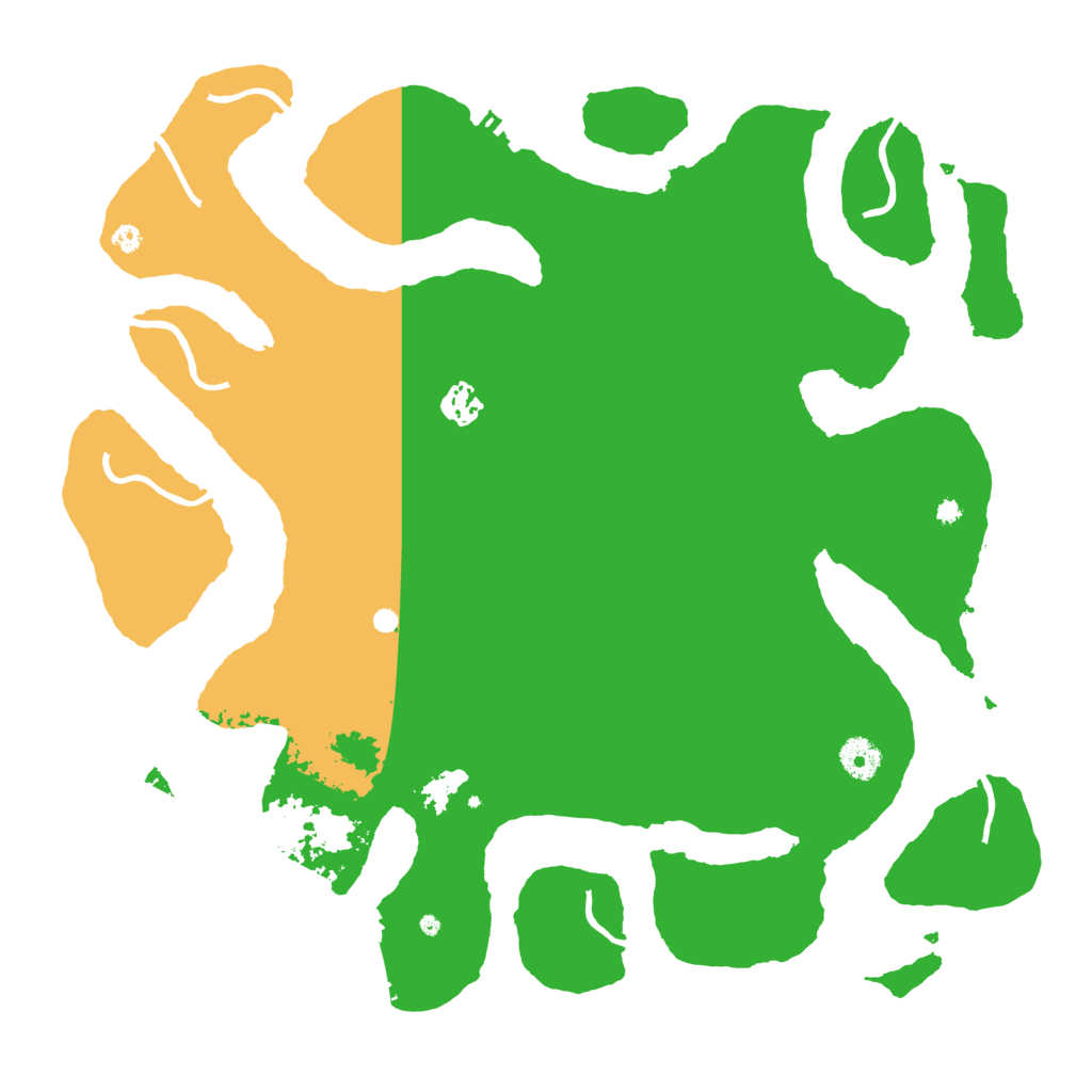 Biome Rust Map: Procedural Map, Size: 4000, Seed: 836572