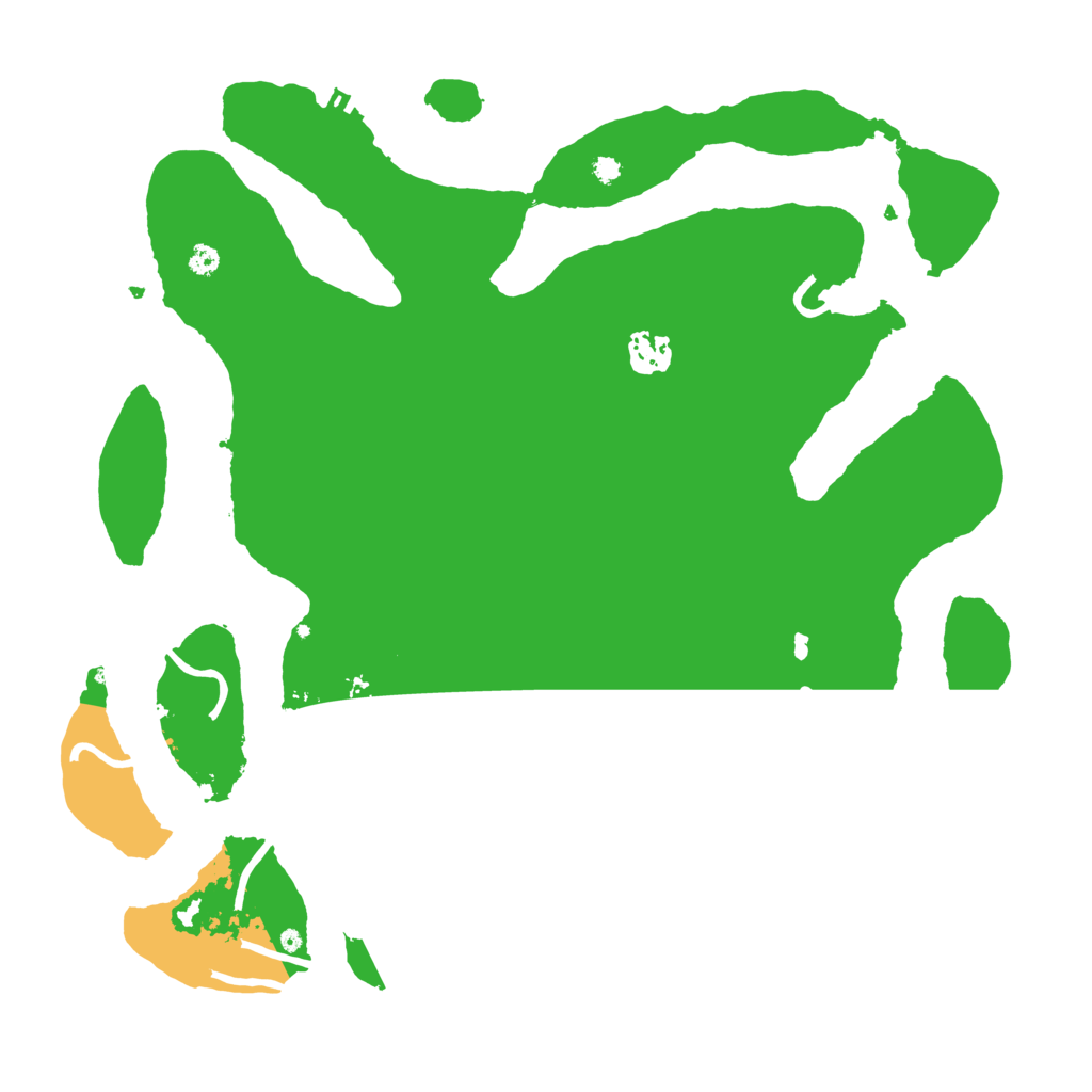 Biome Rust Map: Procedural Map, Size: 3675, Seed: 38389