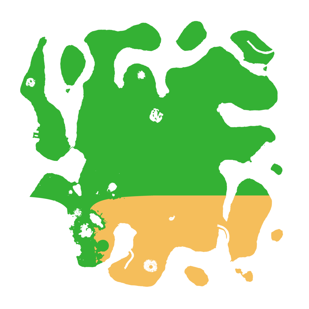 Biome Rust Map: Procedural Map, Size: 3500, Seed: 1776269520