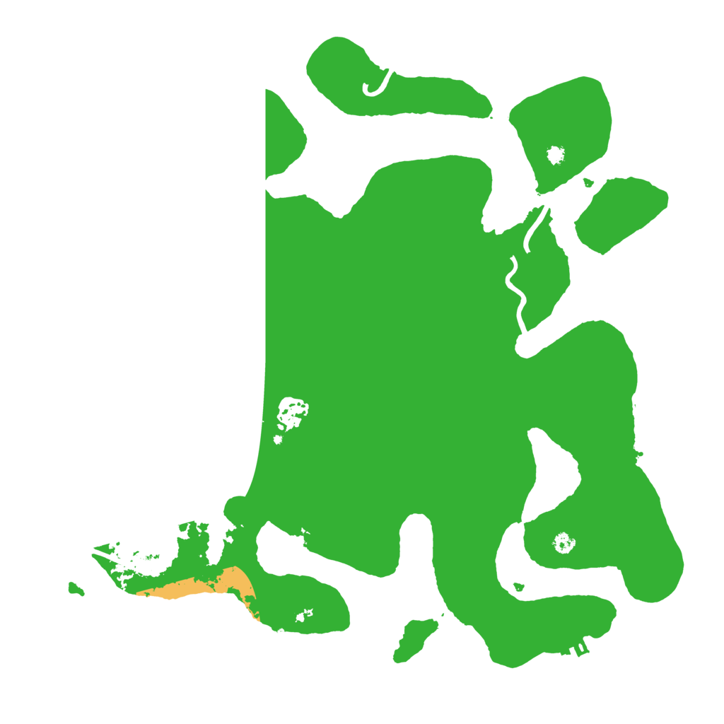 Biome Rust Map: Procedural Map, Size: 3550, Seed: 914358