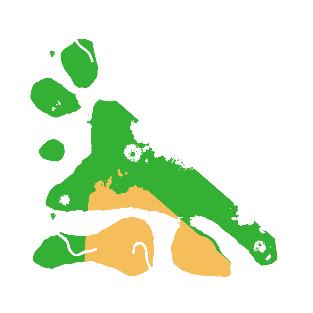 Biome Rust Map: Procedural Map, Size: 2700, Seed: 27361729