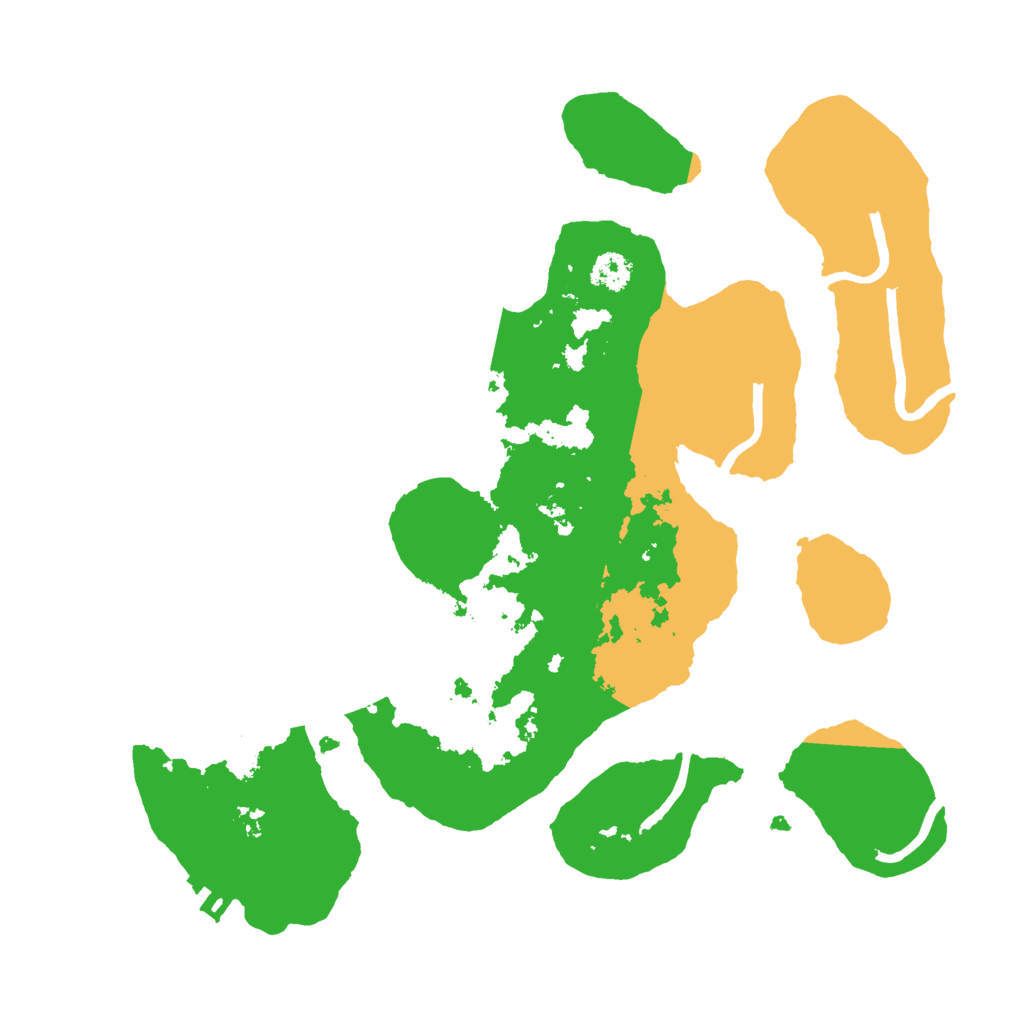 Biome Rust Map: Procedural Map, Size: 2700, Seed: 128128