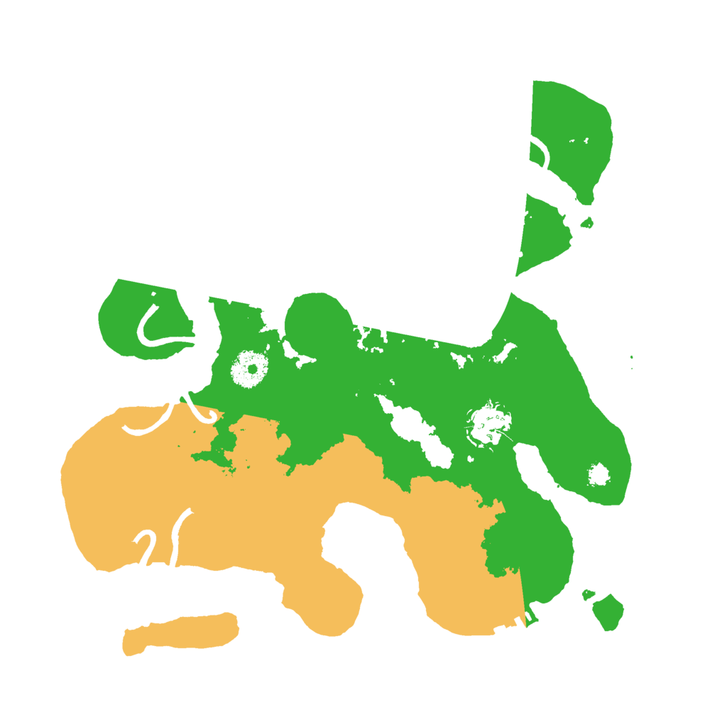 Biome Rust Map: Procedural Map, Size: 3000, Seed: 575465