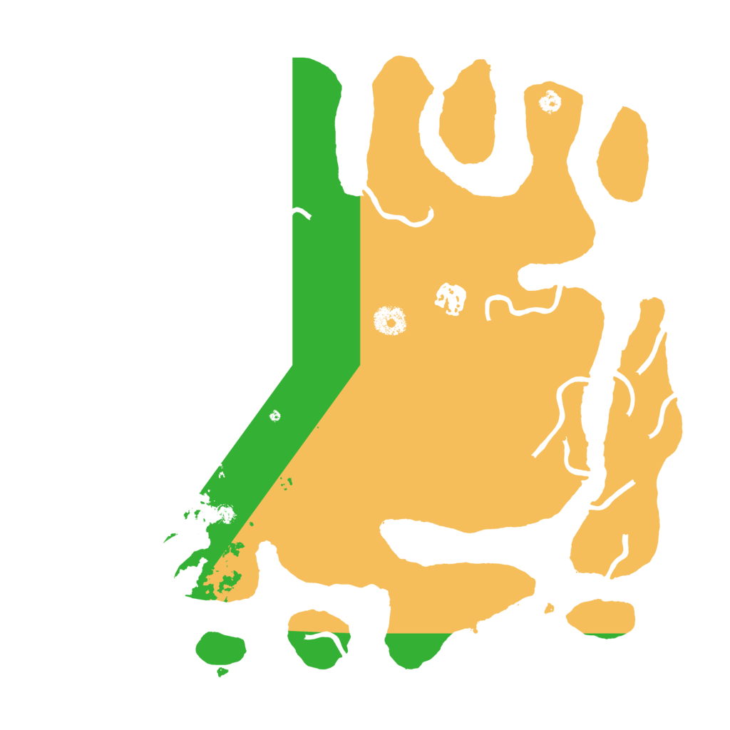 Biome Rust Map: Procedural Map, Size: 3500, Seed: 1623116